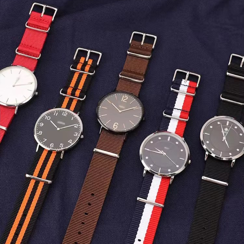 Nato Strap Nylon - 16/18/20/22/24Mm Cambos Sọc Mạnh Nato Vải