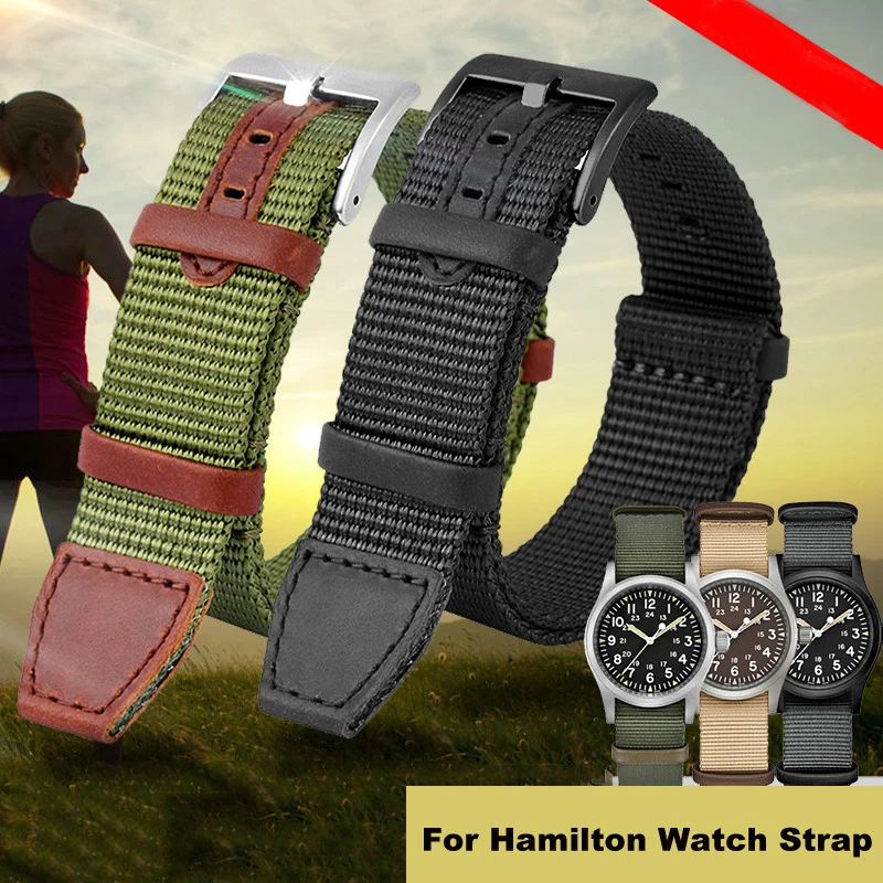 Nato Strap Nylon - High quality Nylon 20mm 22mm Watchband