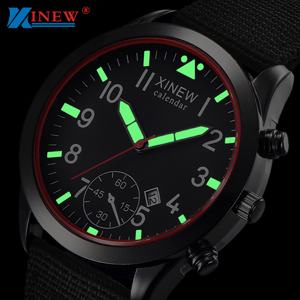 Canvas Strap Watch - 2020 XINEW Đồng Hồ Dây Da