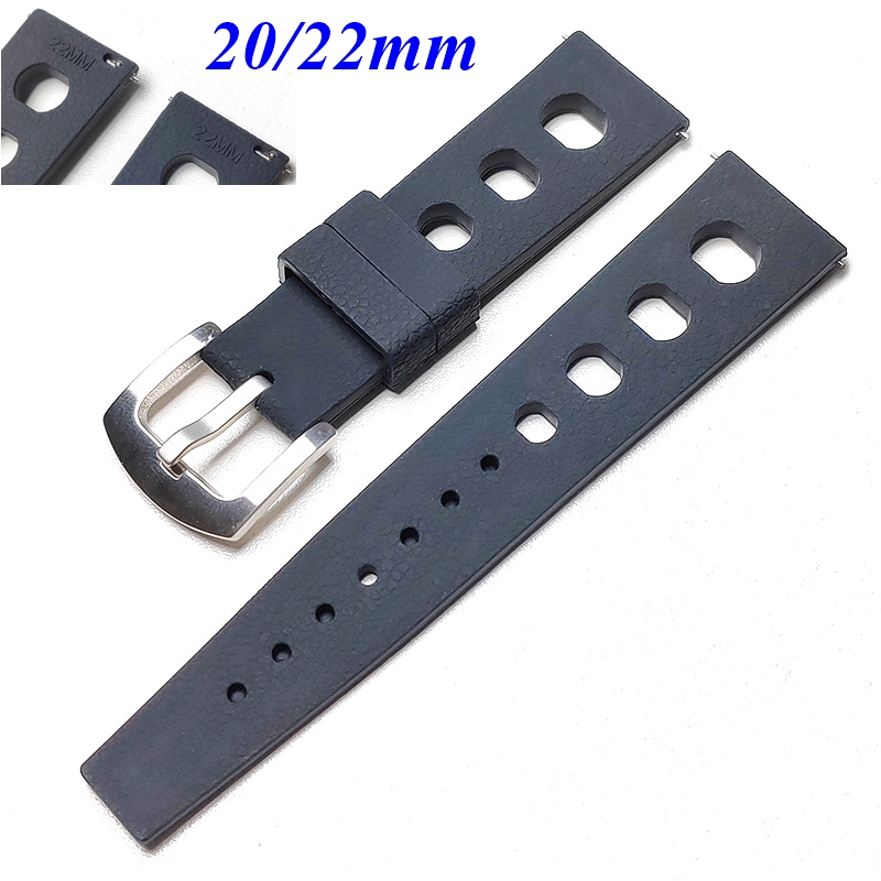 20 22mm Vintage Tropical FKM R - đánh giá và giá Tropic Strap Vintage