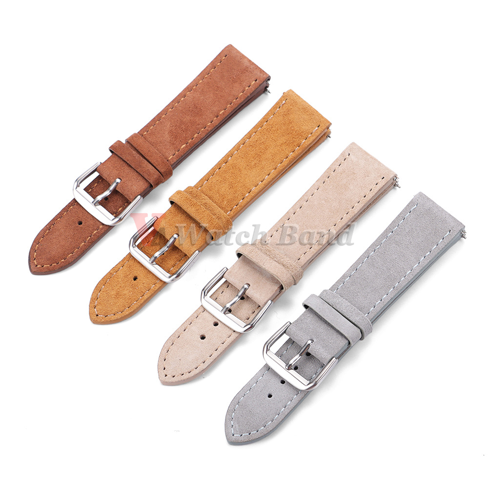 Suede Leather Watch Strap 18mm - đánh giá và giá Suede Strap Watch
