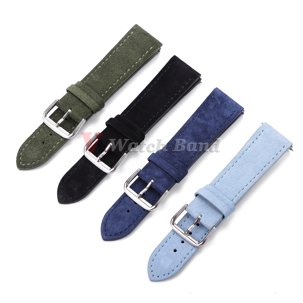 Suede Leather Watch Strap 18mm - đánh giá và giá Suede Strap Watch