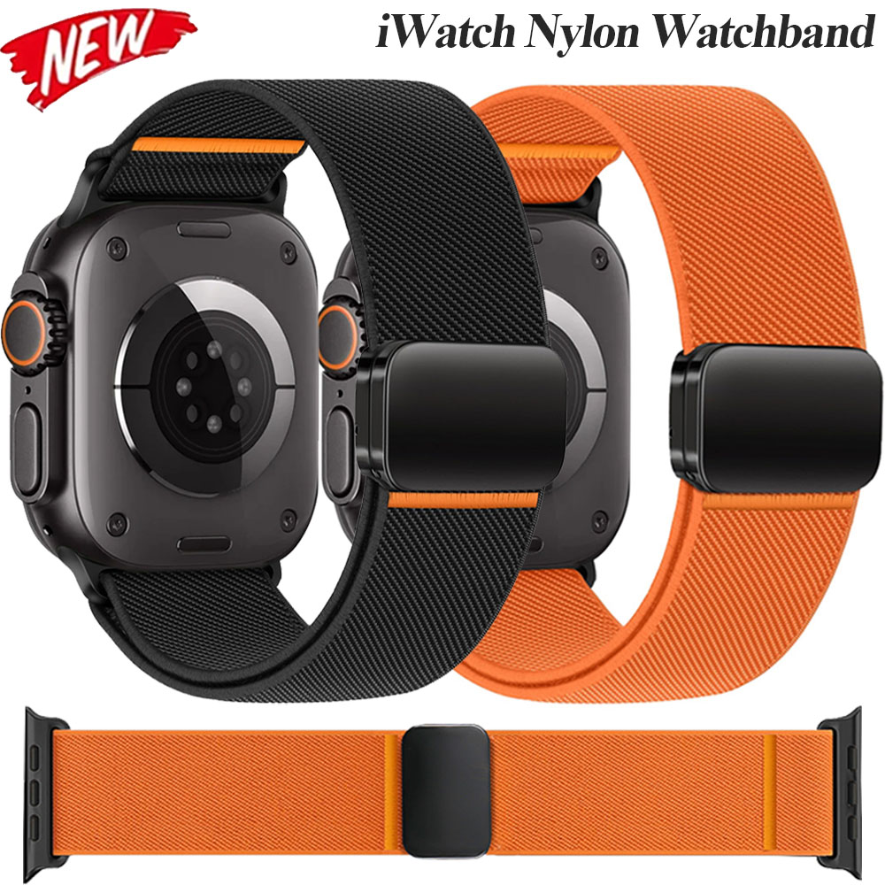 Nylon Loop Strap For Apple Wat - đánh giá và giá Milanese Loop Magnetic