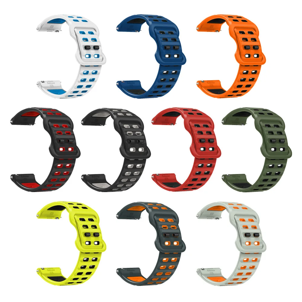 Silicone 22mm Strap For Garmin - đánh giá và giá Mesh Strap Metal