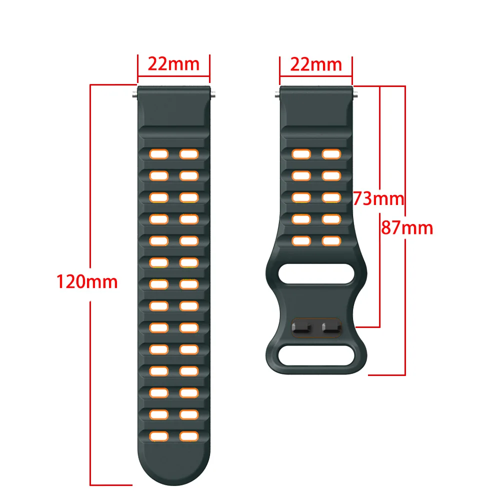 Silicone 22mm Strap For Garmin - đánh giá và giá Mesh Strap Metal