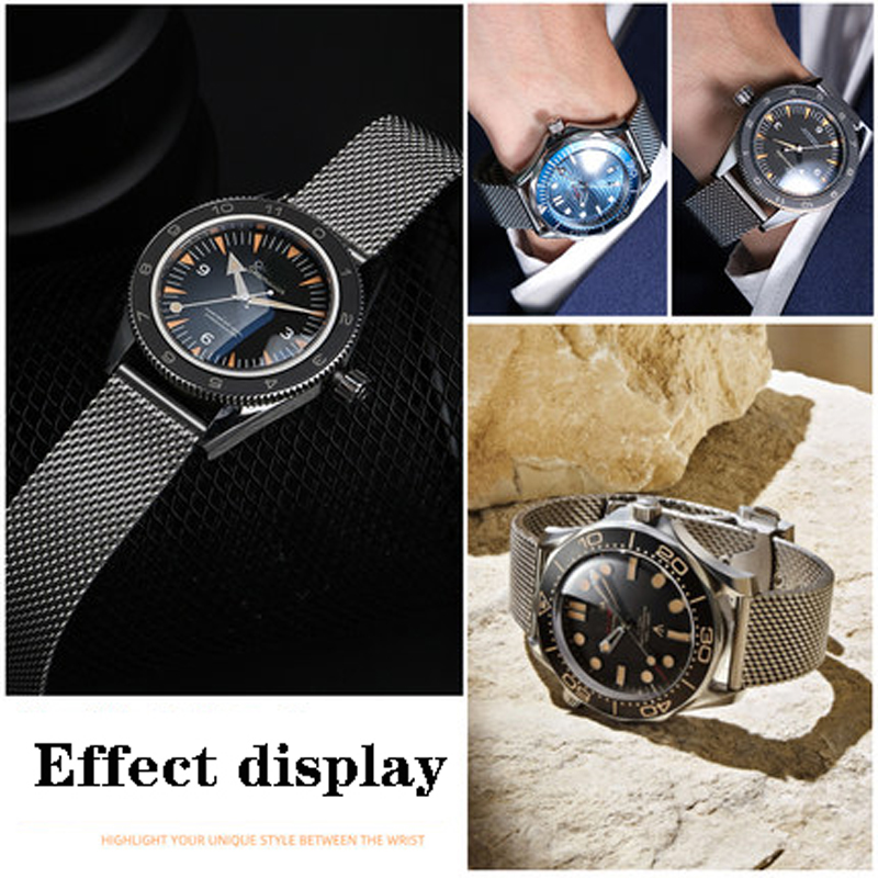 20Mm 22Mm Inox Chắc Chắn Lưới  - đánh giá và giá Mesh Strap Metal