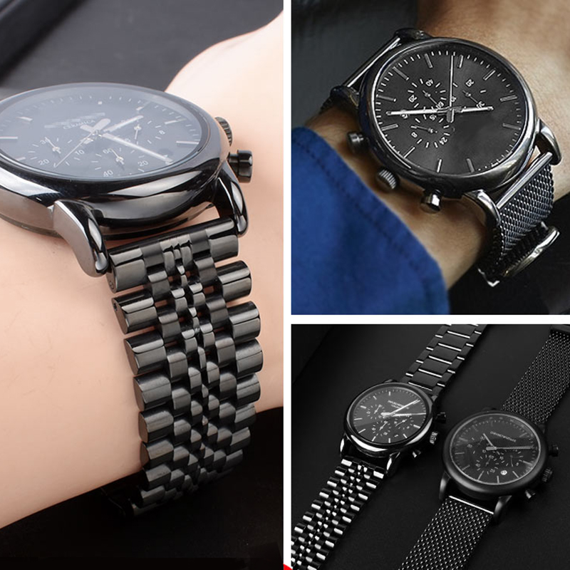 Cho Armani Thép Không Gỉ Màu Đ - đánh giá và giá Mesh Strap Metal