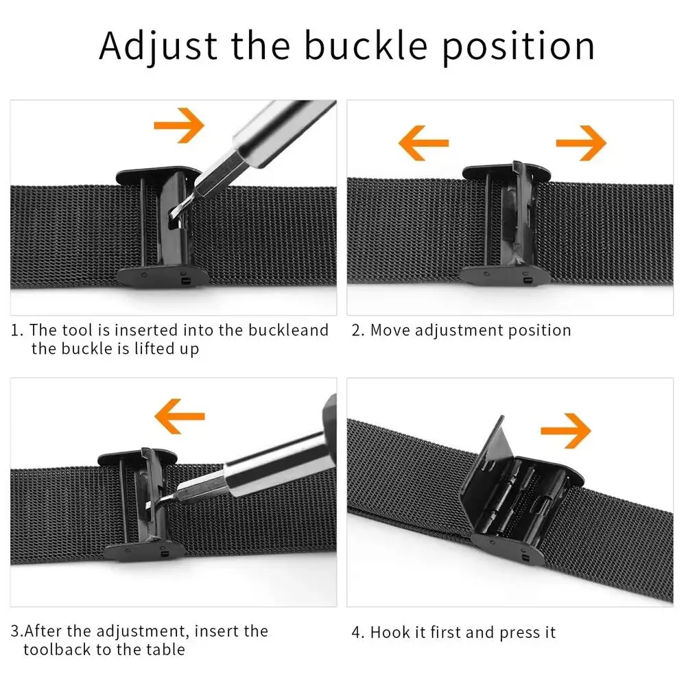 Metal Bands for CMF Watch Pro  - đánh giá và giá Mesh Strap Metal